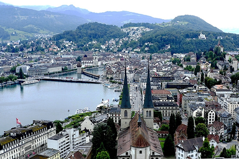 Eine blockierte Stadt